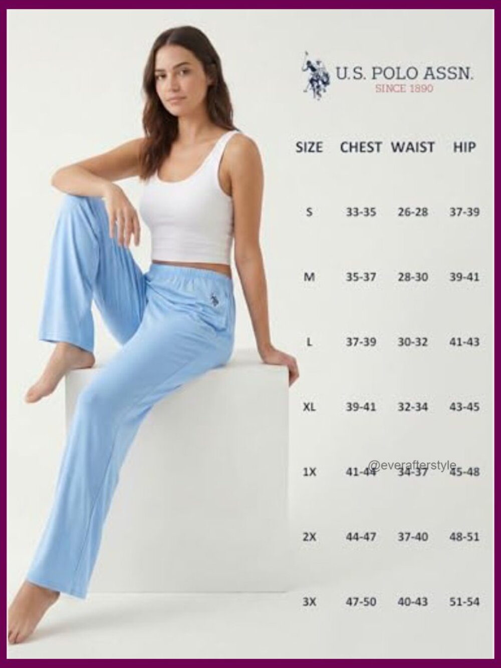 Wide Leg Lounge Pants with Pockets, Soft Pajama Pants - Picture 6 of 7